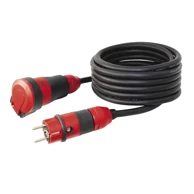 COMMEL 220-313 produžni kabel s utikačem i natikačem "šuko" 16 a 250 v ~ 3500 w ip54